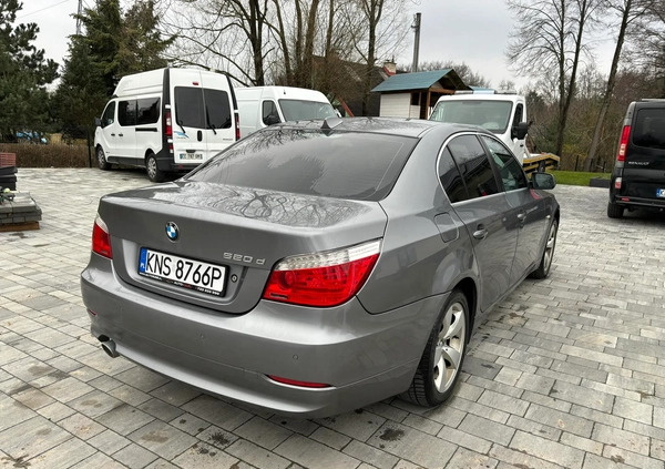 BMW Seria 5 cena 26999 przebieg: 316000, rok produkcji 2009 z Brzesko małe 211